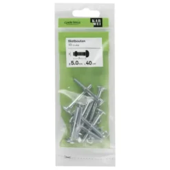 KARWEI slotbout verzinkt 5x40 mm (10 stuks)