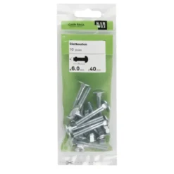 KARWEI slotbout verzinkt 6x40 mm (10 stuks)