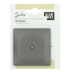 KARWEI Solis afdekplaat antraciet Discount