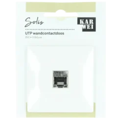 KARWEI Solis Wandcontactdoos UTP Wit Hot