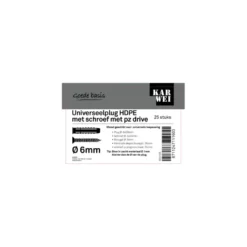 KARWEI uni-plug 6x30mm + uni 4x45mm 25ST