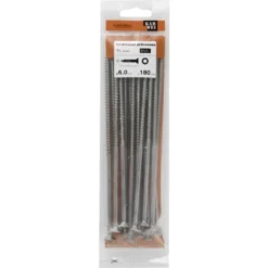 KARWEI unischroef platkop rvs 6x180 mm (15 stuks)