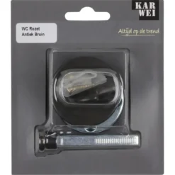 KARWEI vrij-bezet rozet rond messing antiek Clearance