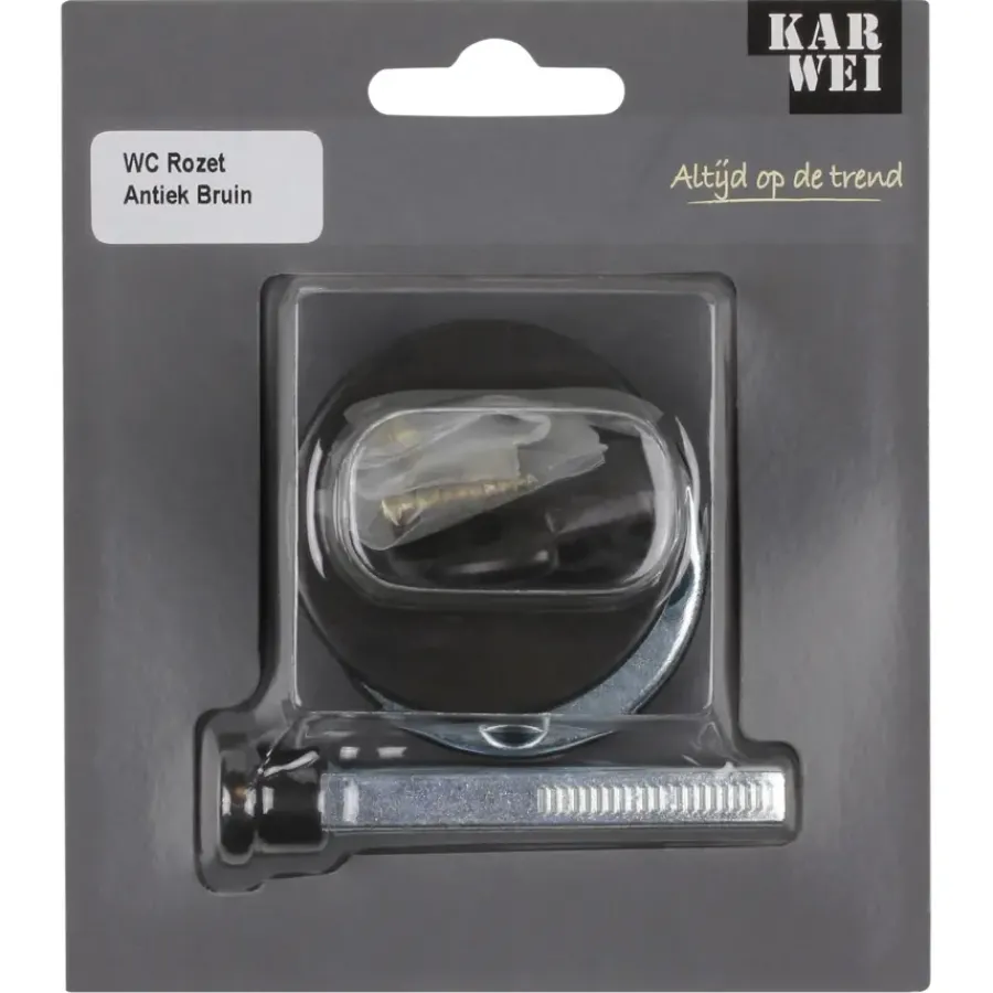 KARWEI vrij-bezet rozet rond messing antiek Clearance