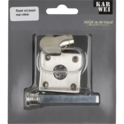 KARWEI vrij-bezet rozet vierkant RVS look (messing) Clearance