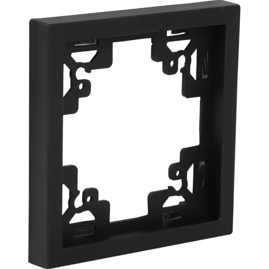 KARWEI Zenith afdekraam 1-voudig mat zwart Outlet