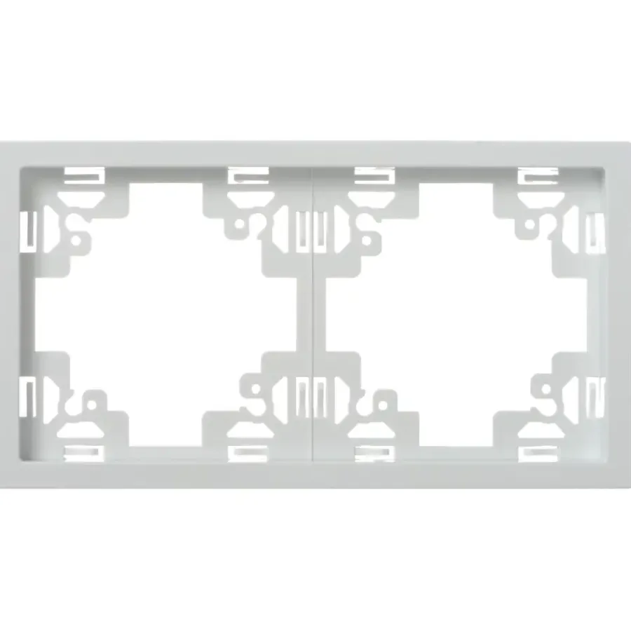 KARWEI Zenith afdekraam 2-voudig wit