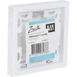 KARWEI Zenith afdekraam 1-voudig wit Outlet