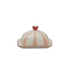 Keramieken botervloot 16,5x13x10cm