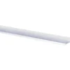 Geen Keukenplintprofiel kunststof 9.5x20mm transparant lengte 260cm Clearance