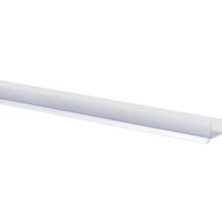 Geen Keukenplintprofiel kunststof 9.5x20mm transparant lengte 260cm Clearance