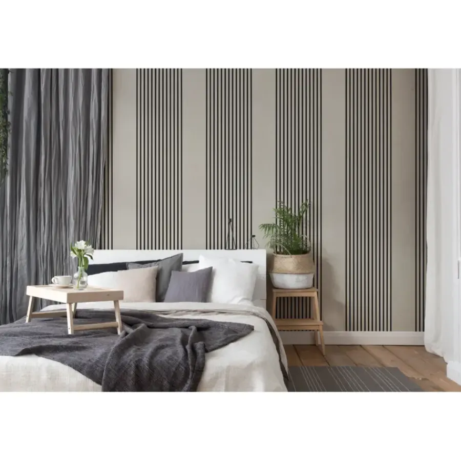 Silentlines Kleurstaal decorpaneel taupe 20x30 cm Best