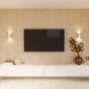 CanDo Kleurstaal lattenwand Decowall Blend ton sur ton natuur eiken 25x30cm Online