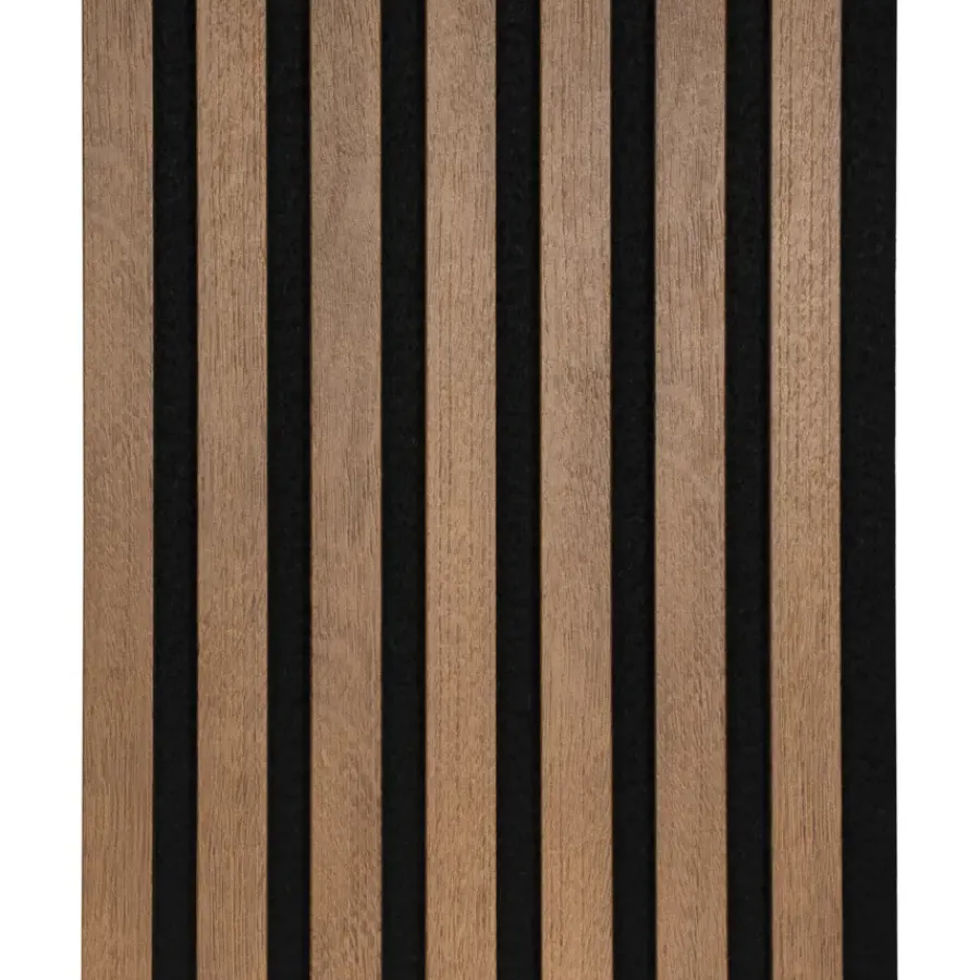 CanDo Kleurstaal lattenwand Decowall Acoustic rustiek eiken 25x30cm Clearance