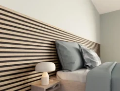 CanDo Kleurstaal lattenwand Decowall Acoustic natuur eiken 25x30cm Sale