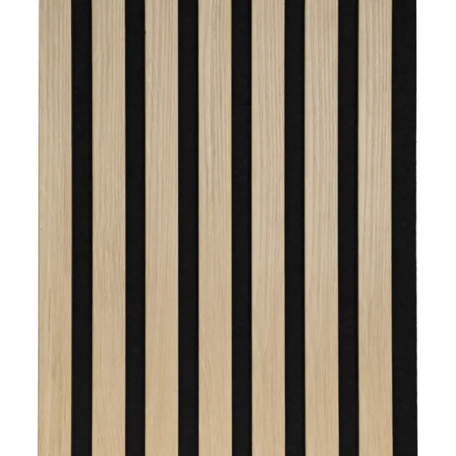 CanDo Kleurstaal lattenwand Decowall Acoustic natuur eiken 25x30cm Sale