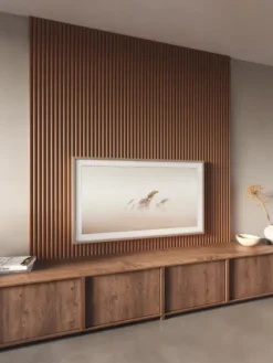 CanDo Kleurstaal lattenwand Decowall Acoustic Curve terra 25x30cm Sale