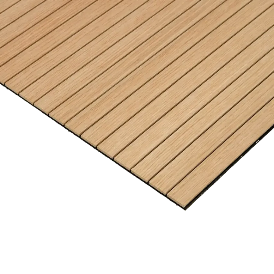 Silentlines Kleurstaal lattenwand flexibel licht eiken 20x30 cm Hot