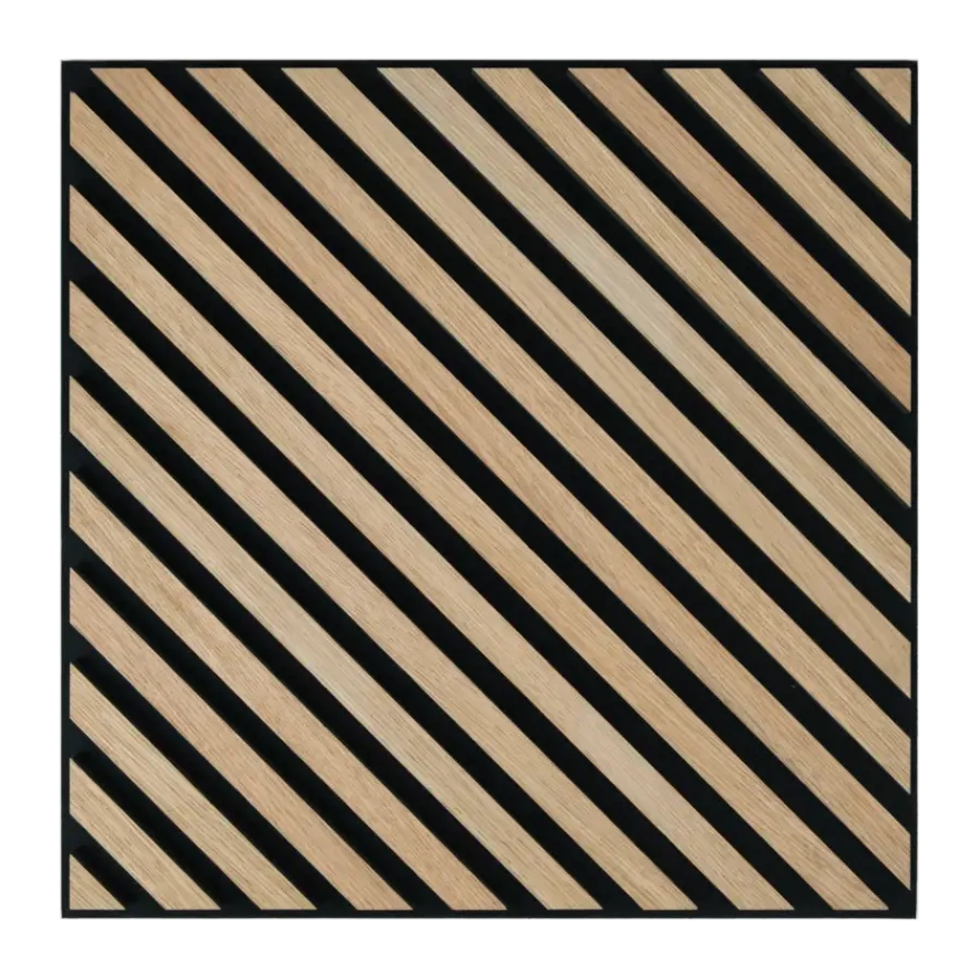 Silentlines Kleurstaal lattenwand hongaarse punt licht eiken 20 x 30 cm Hot