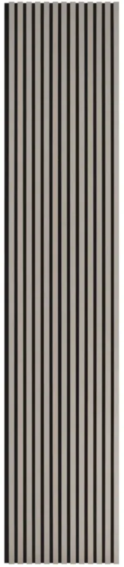 Silentlines Kleurstaal lattenwand taupe 20 x 30 cm Outlet