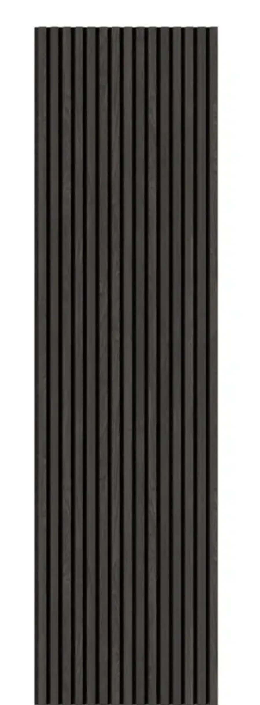 Silentlines Kleurstaal lattenwand zwart eiken 20x30 cm New