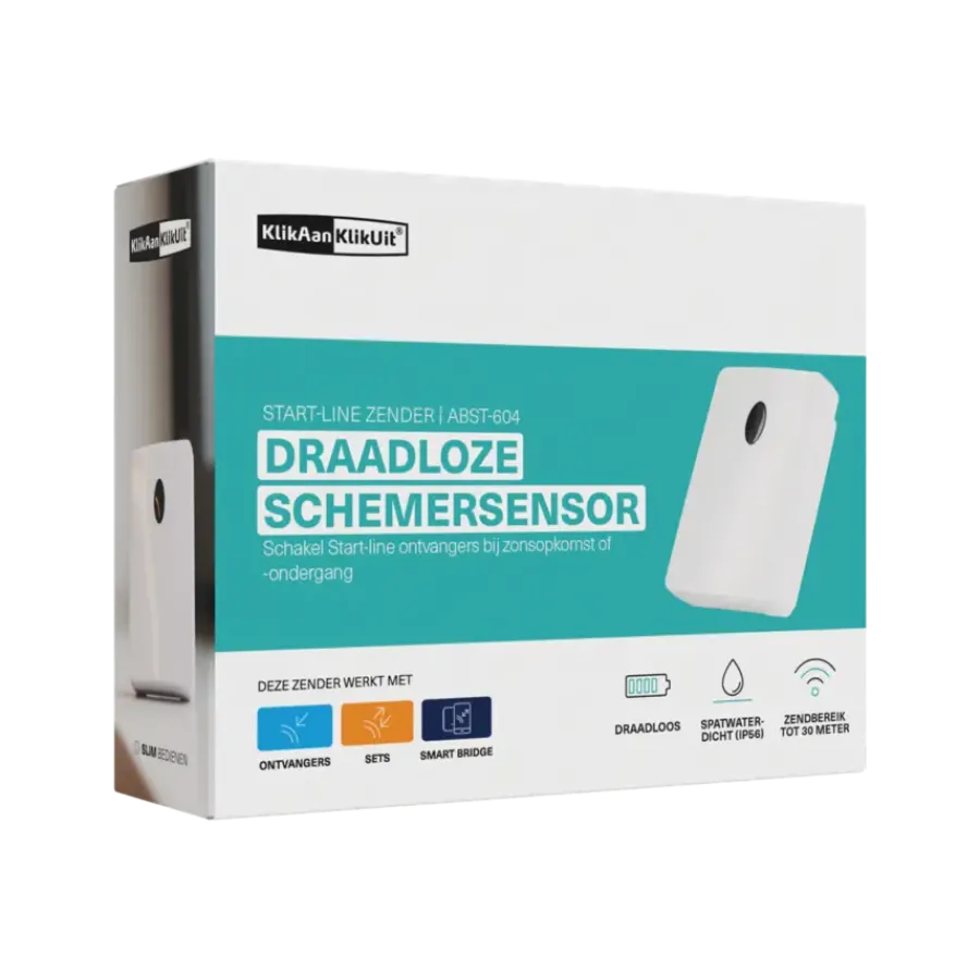 KlikAanKlikUit Schemersensor ABST-604 Binnen/Buiten Discount