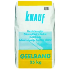 Knauf Geelband hechtschuurgips 25 kg Hot