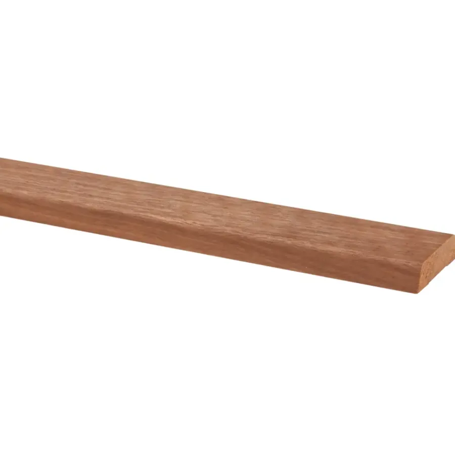 Geen Koplat hardhout schuin 12x45 mm, lengte 270 cm Hot