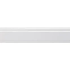 Geen Koplat MDF klassiek wit gegrond 12x68mm 270cm New