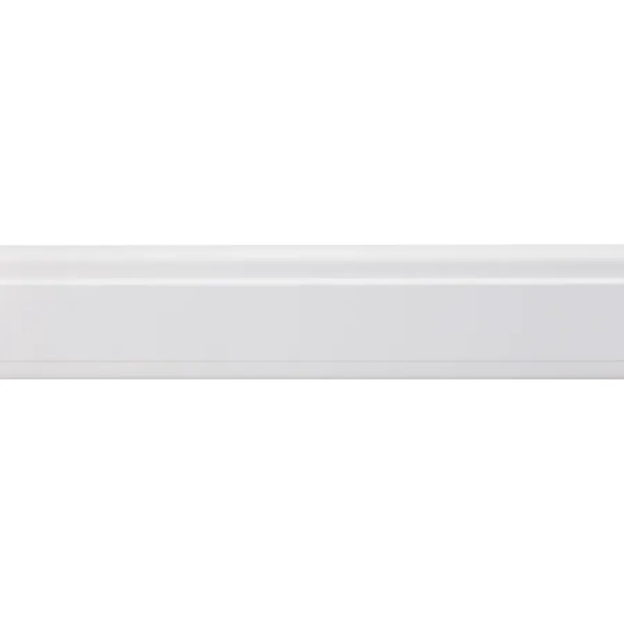 Geen Koplat MDF klassiek wit gegrond 12x68mm 270cm New