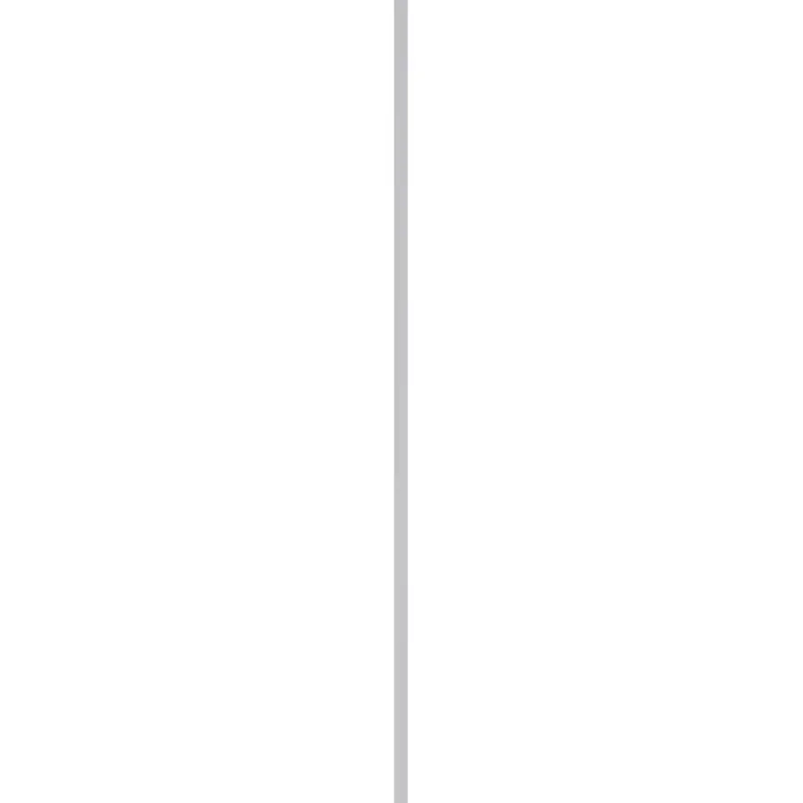 Geen Koplat MDF recht wit gegrond 12x45mm 270cm Best