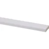 Geen Koplat MDF schuin wit gegrond 12x45mm 270cm Clearance