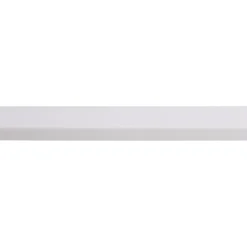 Geen Koplat MDF schuin wit gegrond 12x45mm 270cm Clearance