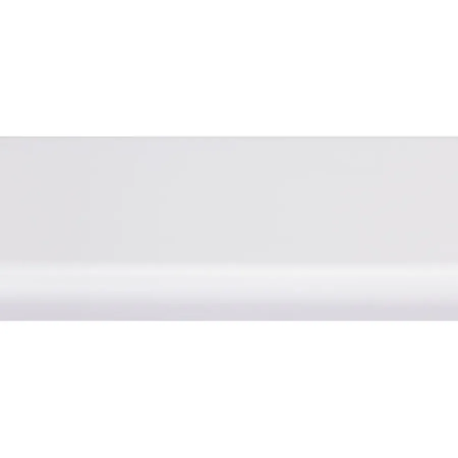 Geen Koplat recht grenen wit gelakt 12x68mm 270cm Best