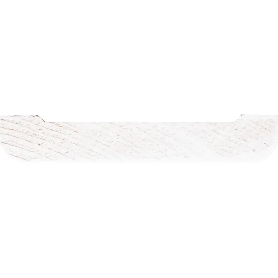 Geen Koplat recht grenen wit gelakt 12x68mm 270cm Best