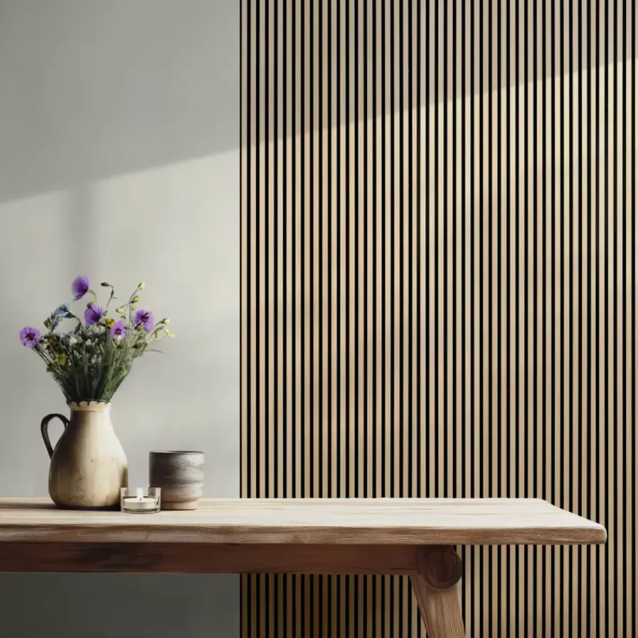 Geen Lattenwand Melbourne 260 x 52 cm licht eiken dikte 9,7 mm los Sale