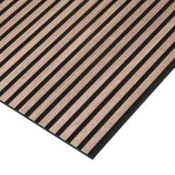 Geen Lattenwand Melbourne 260 x 52 cm walnoot dikte 9,7 mm los Discount