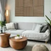 Silentlines Lattenwand tegel 55,3x55,3 cm licht eiken, dikte 22 mm - 2 stuks (0,612m²) Outlet