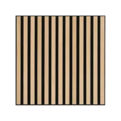 Silentlines Lattenwand tegel 55,3x55,3 cm licht eiken, dikte 22 mm - 2 stuks (0,612m²) Outlet