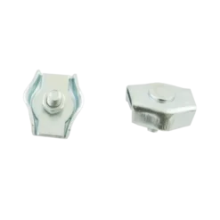 Ledent kabelklem simplex tot Ø 2 mm verzinkt (2 stuks)