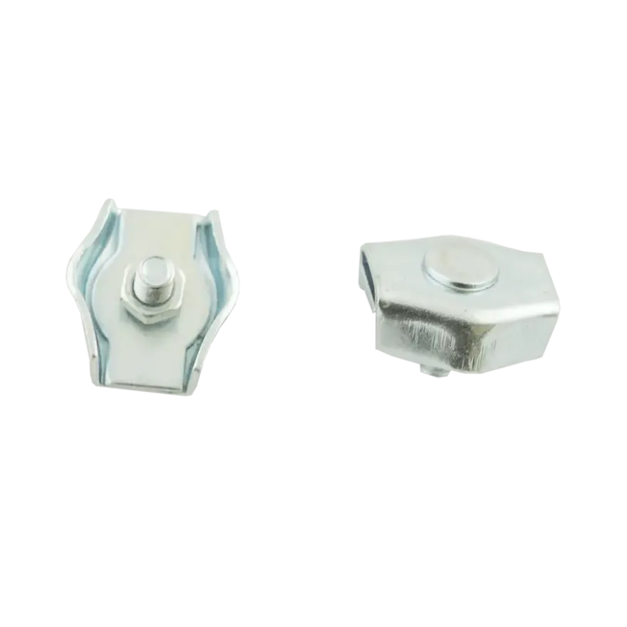 Ledent kabelklem simplex tot Ø 3 mm verzinkt (2 stuks)