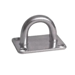 Ledent oog op plaat 40 mm