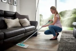 Leifheit Classic XL dweil met microvezeldoek 42 x 75 cm