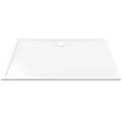 Marho douchebak rechthoek glanzend wit 160 x 90 x 4 cm