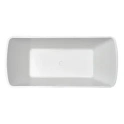 Marho Larx vrijstaand ligbad glanzend wit 170 x 78 cm