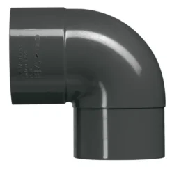 Martens bocht 90° PVC antraciet verjongd 80x80 mm Sale