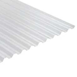 Martens Damwandplaat / Trapezeplaat PVC Transparant 92,8x214 cm Sale