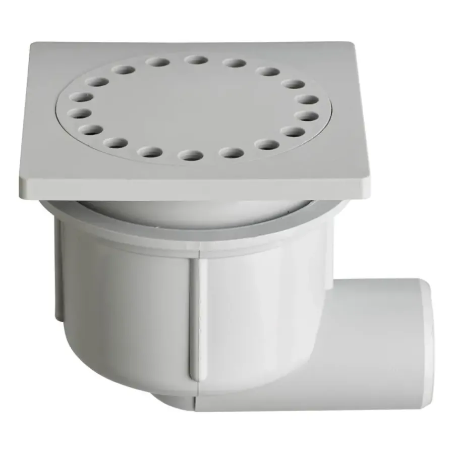 Martens Doucheplug 10 x 10 cm met 40 mm Zijuitloop