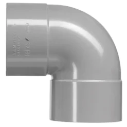 Martens PVC bocht 90° grijs 2x mof 75 mm Online
