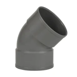 Martens PVC bocht 45° grijs 2x mof 110 mm Online